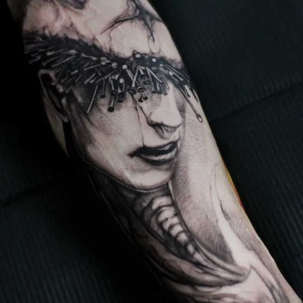 Author's Style tattoo by Милена Кресс in Saint Petersburg
