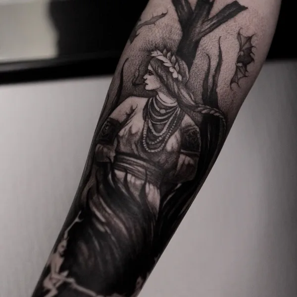 Author's Style tattoo by Милена Кресс in Saint Petersburg