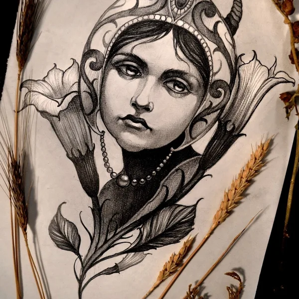 Author's Style tattoo by Милена Кресс in Saint Petersburg