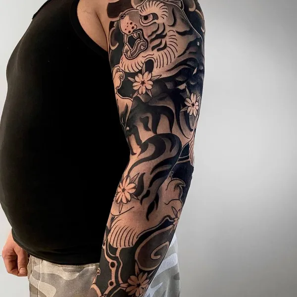 Oriental tattoo by Иван Шляпников in Ижевск