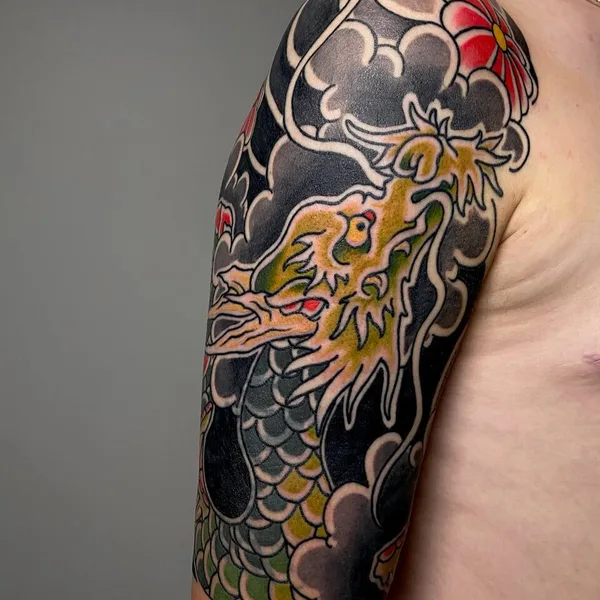 Oriental tattoo by Иван Шляпников in Ижевск
