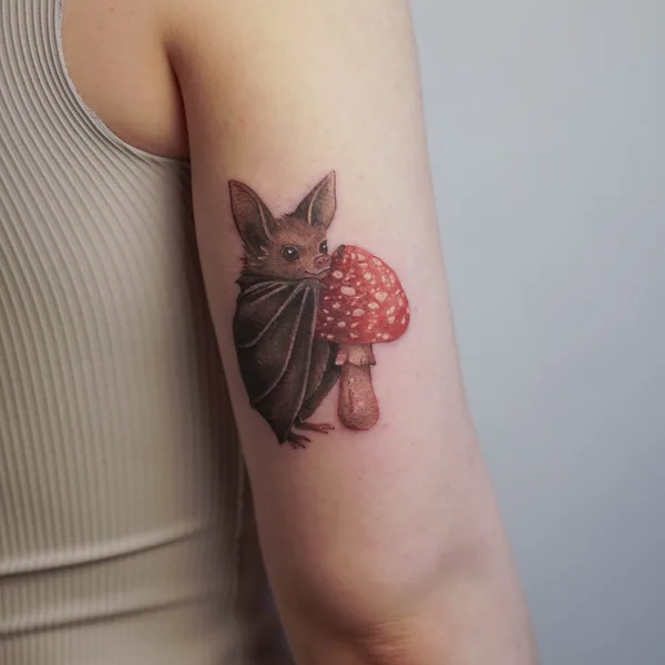 Ботаника tattoo by Полина RedHead in Санкт-Петербург