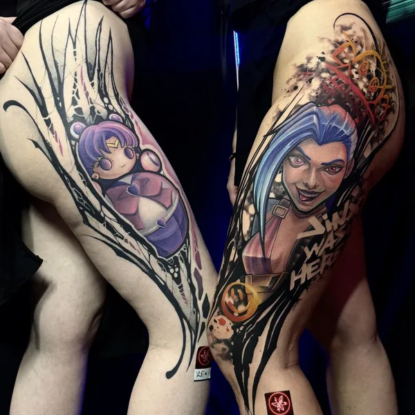 Neo Traditional tattoo by Никита Романов in Moscow