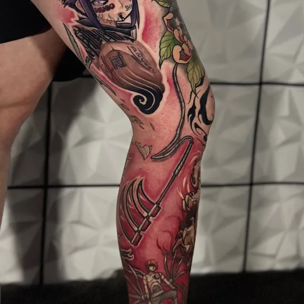 Neo Traditional tattoo by Никита Романов in Moscow