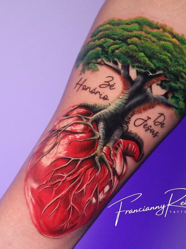 color realism 纹身 在 forearm #92630 | 纹身师 Francianny Reis