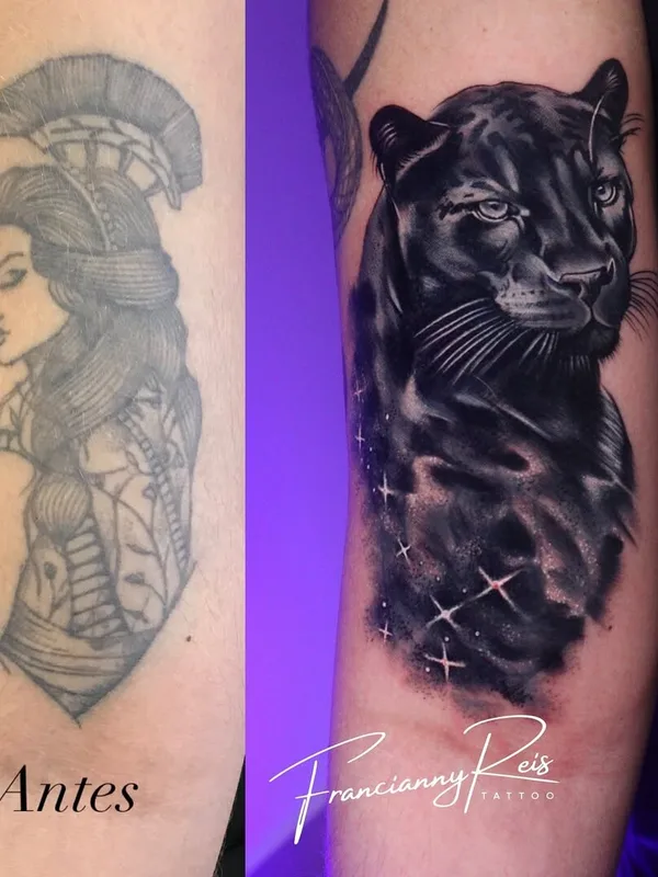 black and grey realism 纹身 在 forearm #92631 | 纹身师 Francianny Reis