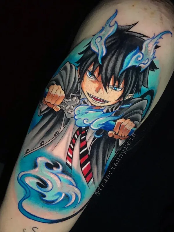 color anime 纹身 在 forearm #92634 | 纹身师 Francianny Reis