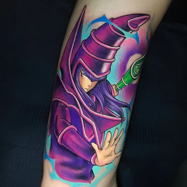 Anime tattoo by Francianny Reis in Goiânia