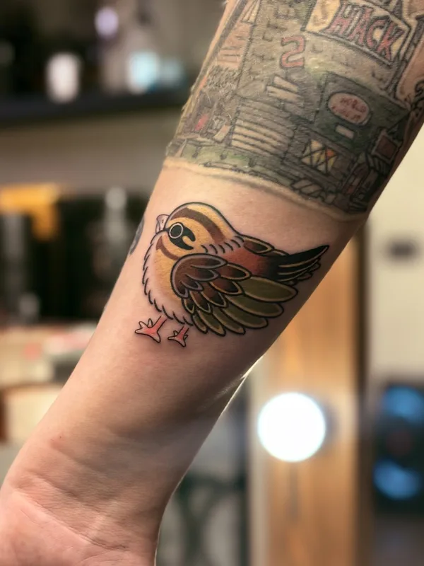 color neo traditional татуировка на forearm #100843 | Тату мастер Gerhard Pomorskiy