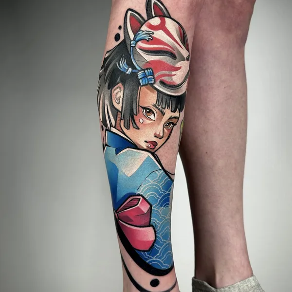 New School tattoo by Смирнова Ульяна in Moscow