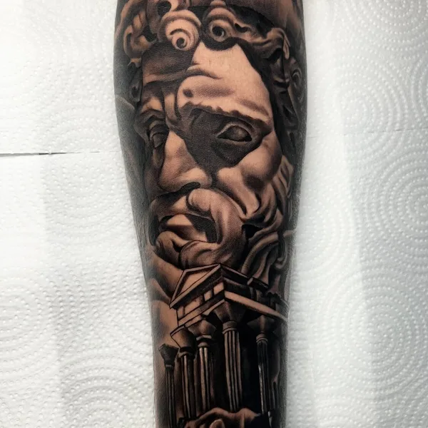 Realism tattoo by Daniel Escalante in Buenos Aires