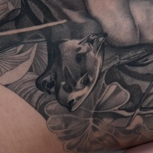 Japanese tattoo by Lucian Tatar