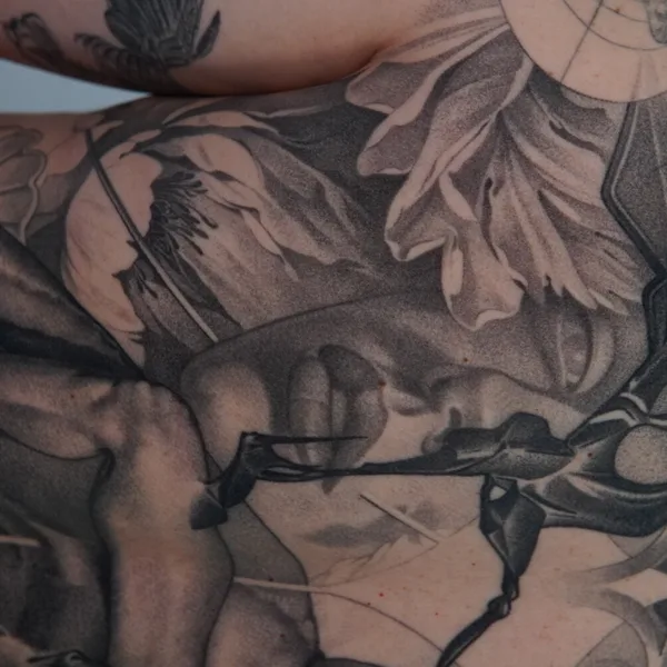 Japanese tattoo by Lucian Tatar