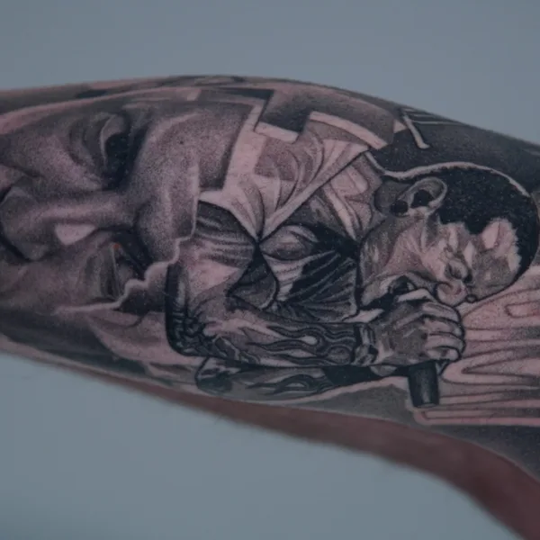 Japanese tattoo by Lucian Tatar