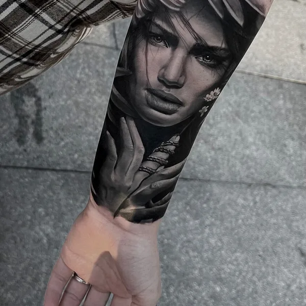 Realism tattoo by Евгений Толмачев  in Екатеринбург