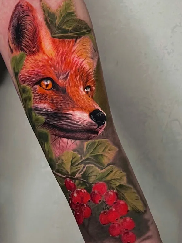 color realism 纹身 在 forearm #92783 | 纹身师 Евгений Толмачев