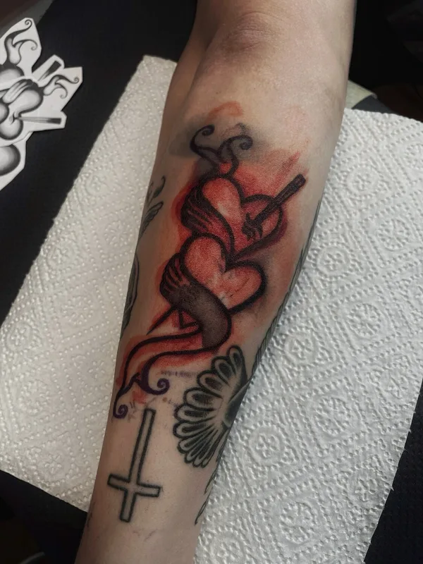 Tattoo tattoo by Kateryna Vorobiova in Łódź