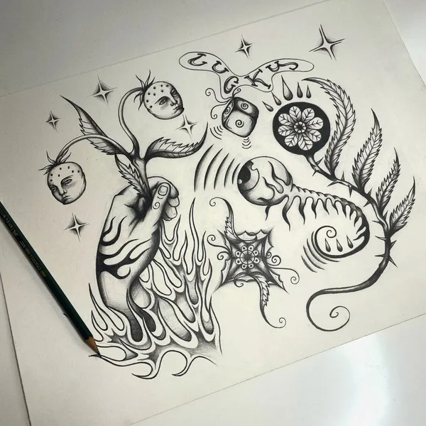 Tattoo tattoo by Kateryna Vorobiova in Łódź