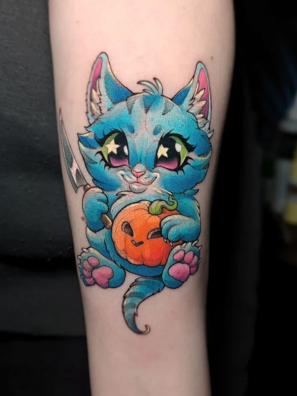 color illustrative татуировка на forearm #92809 | Тату мастер Ninel Dmitrieva