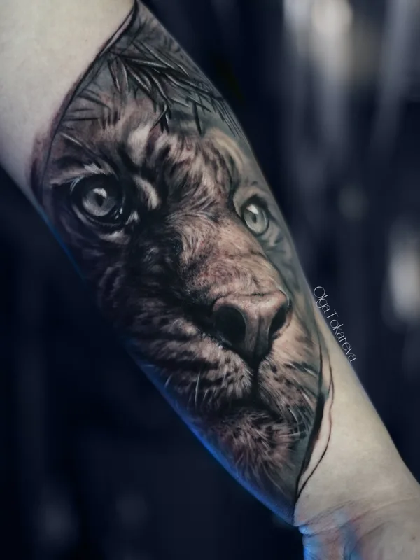 male blackandgrey realism татуировка на forearm #101931 | Тату мастер Ольга Токарева
