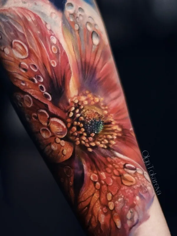 female color realism татуировка на forearm #101932 | Тату мастер Ольга Токарева