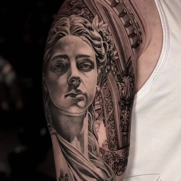 Realism tattoo by Viacheslav Danh in Los Angeles