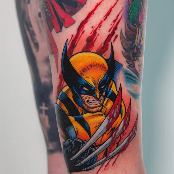 Anime tattoo by Rogério Opix in São Paulo