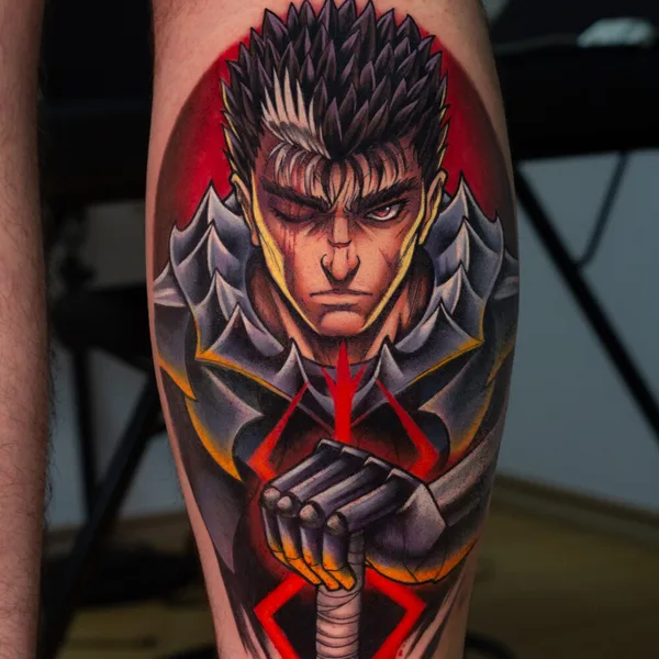 Anime tattoo by Rogério Opix in São Paulo