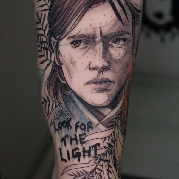 Anime tattoo by Rogério Opix in São Paulo