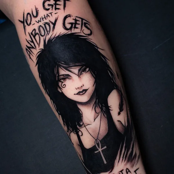 Anime tattoo by Rogério Opix in São Paulo