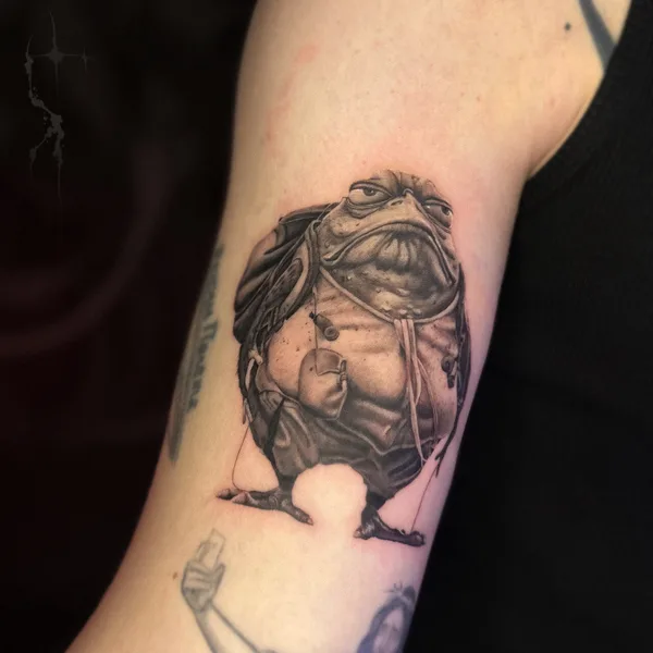 Abstract tattoo by Евгений Таскаев in Казань