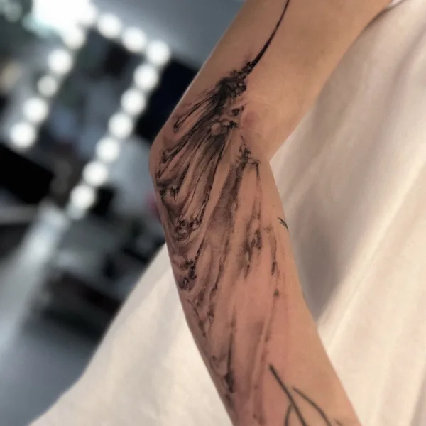 Abstract tattoo by Евгений Таскаев in Казань