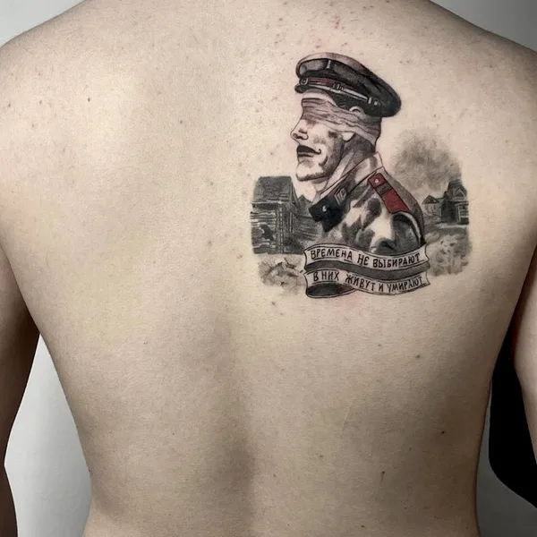 Abstract tattoo by Анастасия Меррис in Липецк