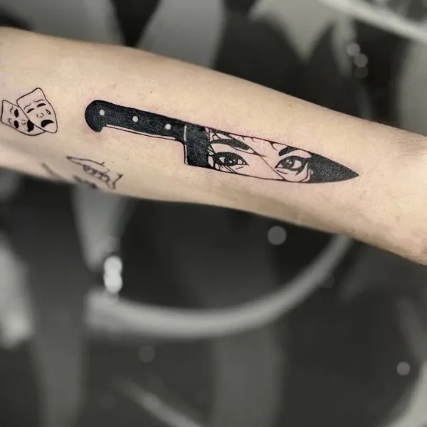 Abstract tattoo by GRAN in Липецк