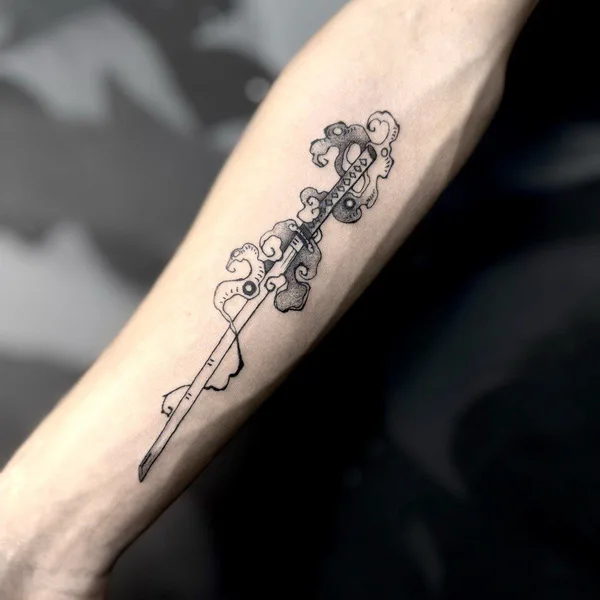 Abstract tattoo by GRAN in Липецк