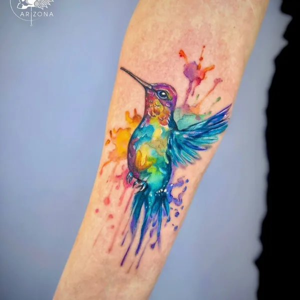 Color tattoo by Султанова Евгения in Казань