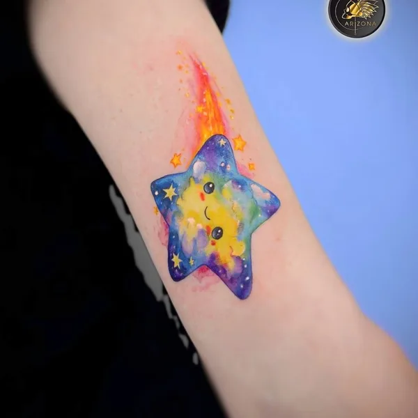 Color tattoo by Султанова Евгения in Казань