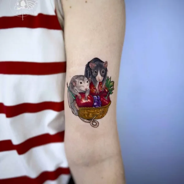 Color tattoo by Султанова Евгения in Казань