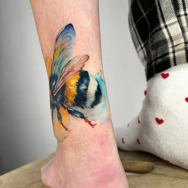 Color tattoo by Султанова Евгения in Казань