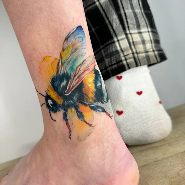 Color tattoo by Султанова Евгения in Казань
