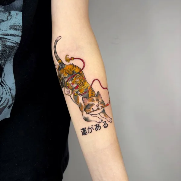 Color tattoo by Султанова Евгения in Казань
