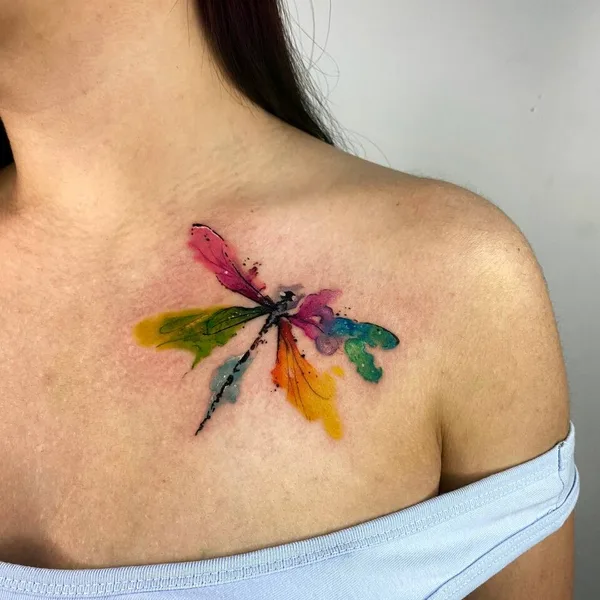 Color tattoo by Султанова Евгения in Казань
