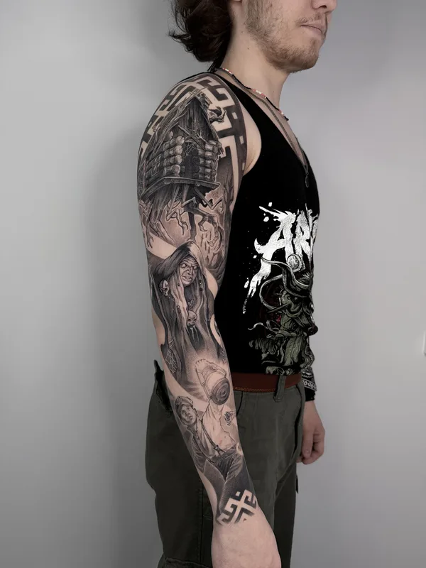 Tatuaggio #102634 | Tatuatore Антон Хасанов