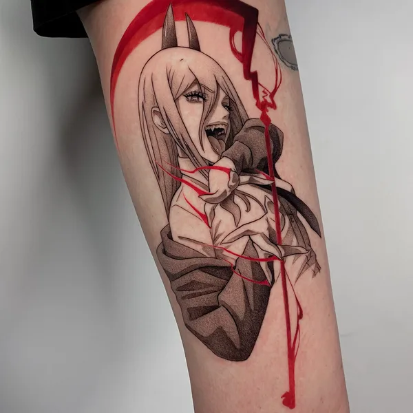 Graphic tattoo by Антон Хасанов in Казань