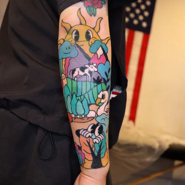 Author's Style tattoo by Keem in Seoul