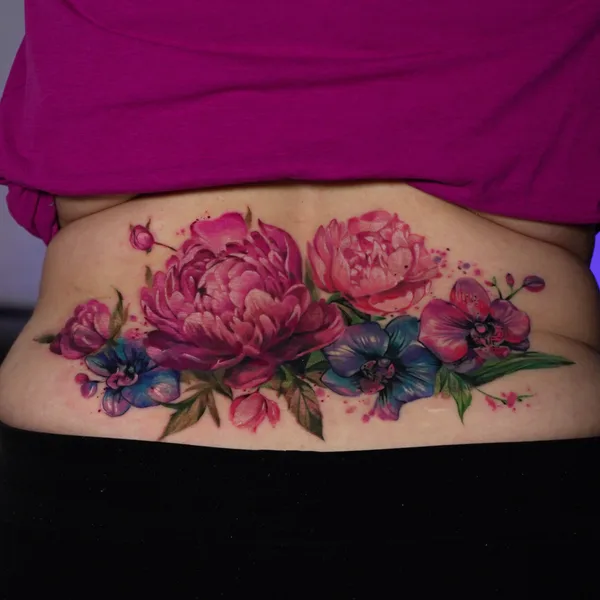 coverup tattoo by Yana Sulina  in Philadelphia