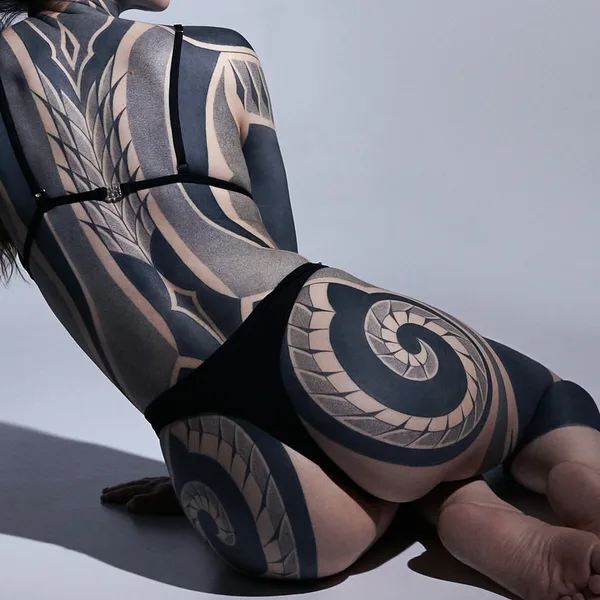Abstract tattoo by Алексей Варма in Saint Petersburg