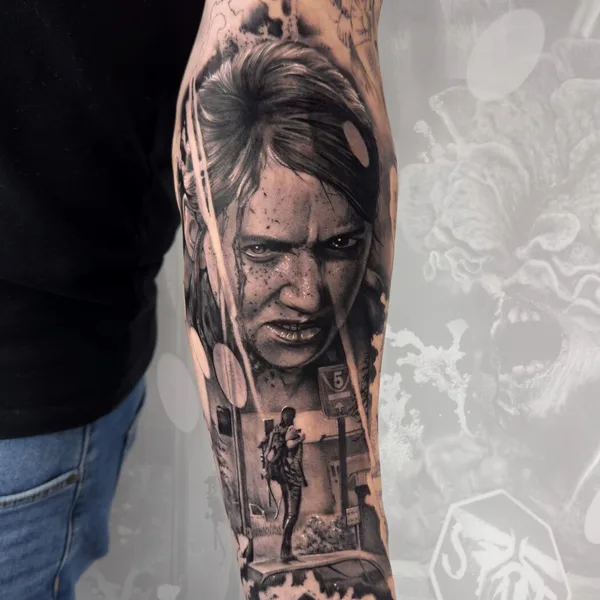 coverup tattoo by Александров Артем in Казань