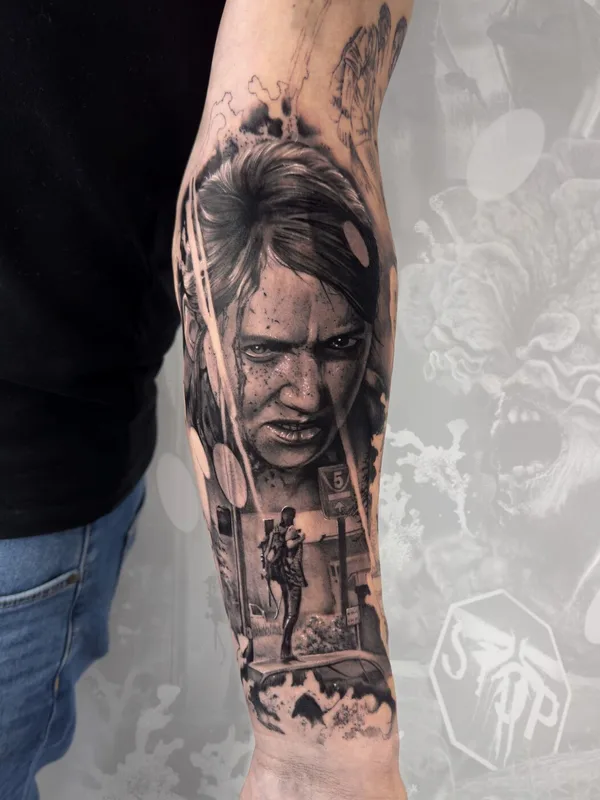 black and grey realism Tatuagem em forearm #93488 | Tatuador Александров Артем