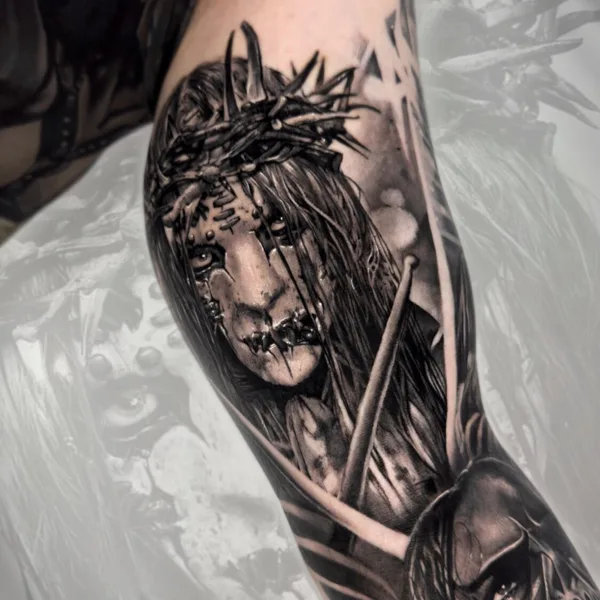 coverup tattoo by Александров Артем in Казань